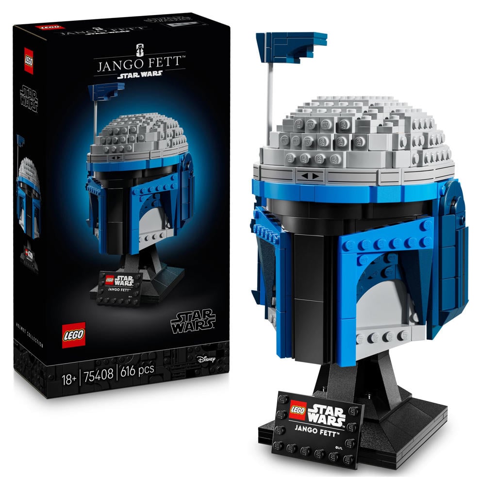 LEGO Star Wars Jango Fett Helm Bouwpakket voor Volwassenen 75408