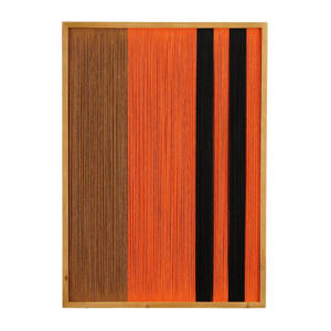 wanddecoratie oranje  (50x70 cm)