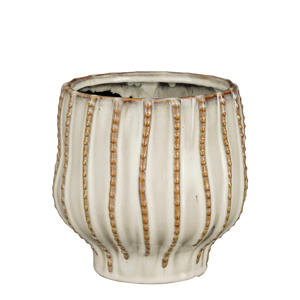 bloempot wit (17x18 cm)