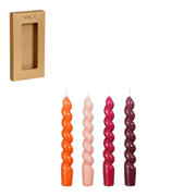 thumbnail: Mica Decorations twist kaarsen (set van 4)