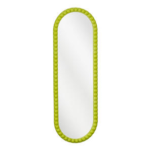 wandspiegel groen   (75x25 cm)