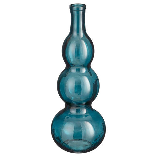 Mica Decorations vaas blauw (45 cm) afbeelding