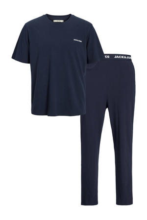 Jack & Jones JACLUCA SET - Pyjama - black/zwart Jack & Jones JACLUCA SET - Pyjama - black/zwart