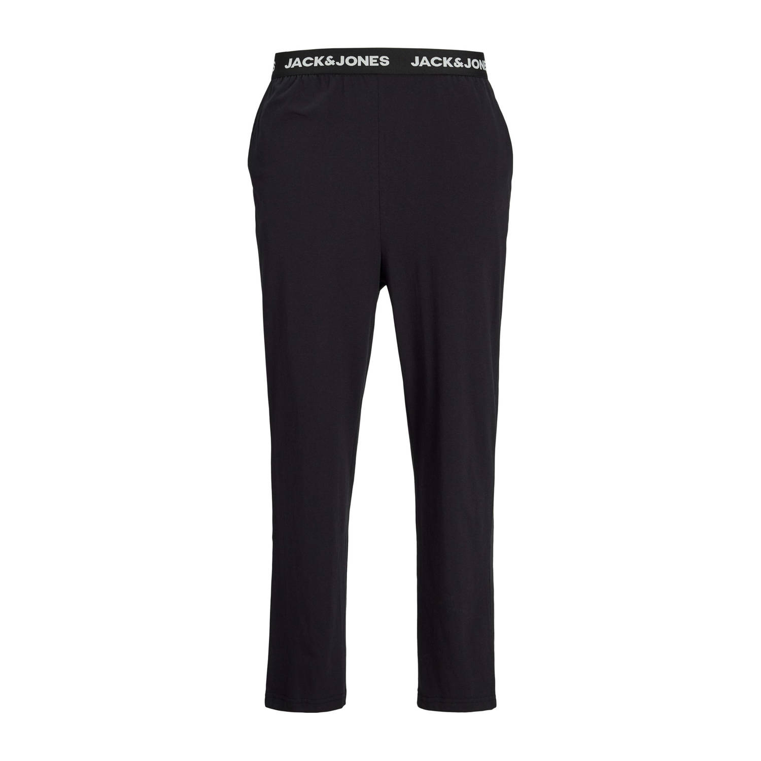 JACK & JONES pyjama JACEVEREST lichtbeige zwart
