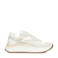 Poelman Charu chunky leren sneakers wit/beige