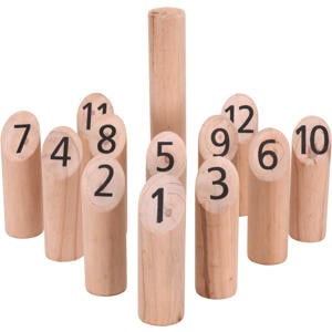 Kubb nummerspel 13 delig