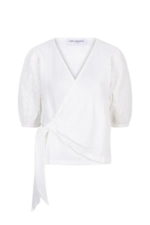 top wit broderie
