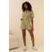Lofty Manner groen playsuit