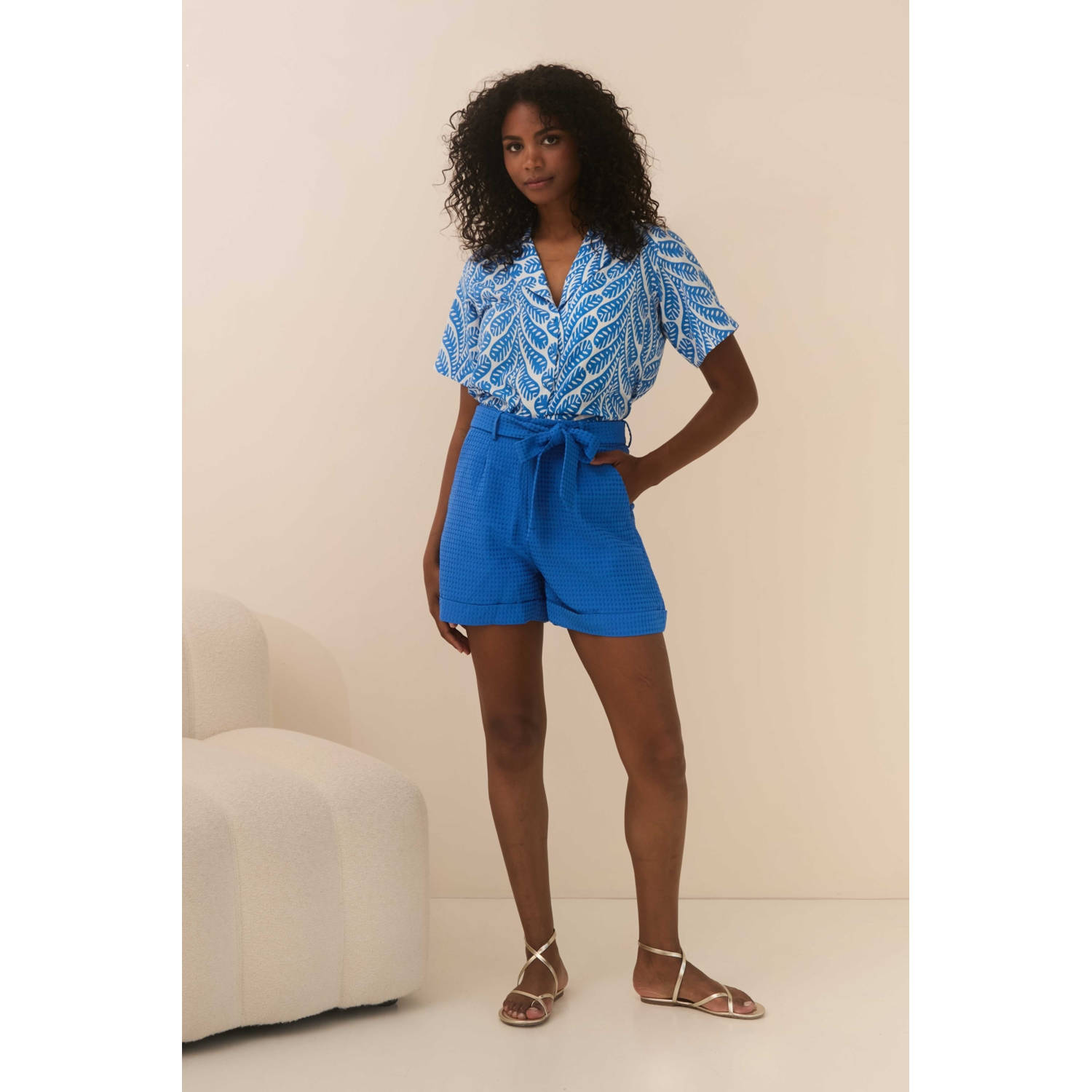 Lofty Manner short blauw