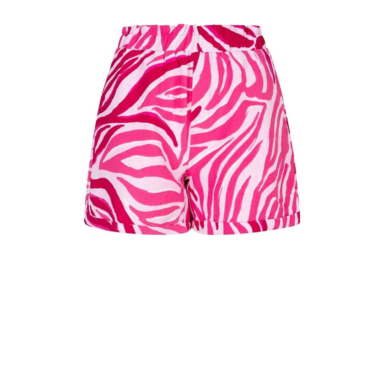 Lofty Manner straight high waist casual short roze