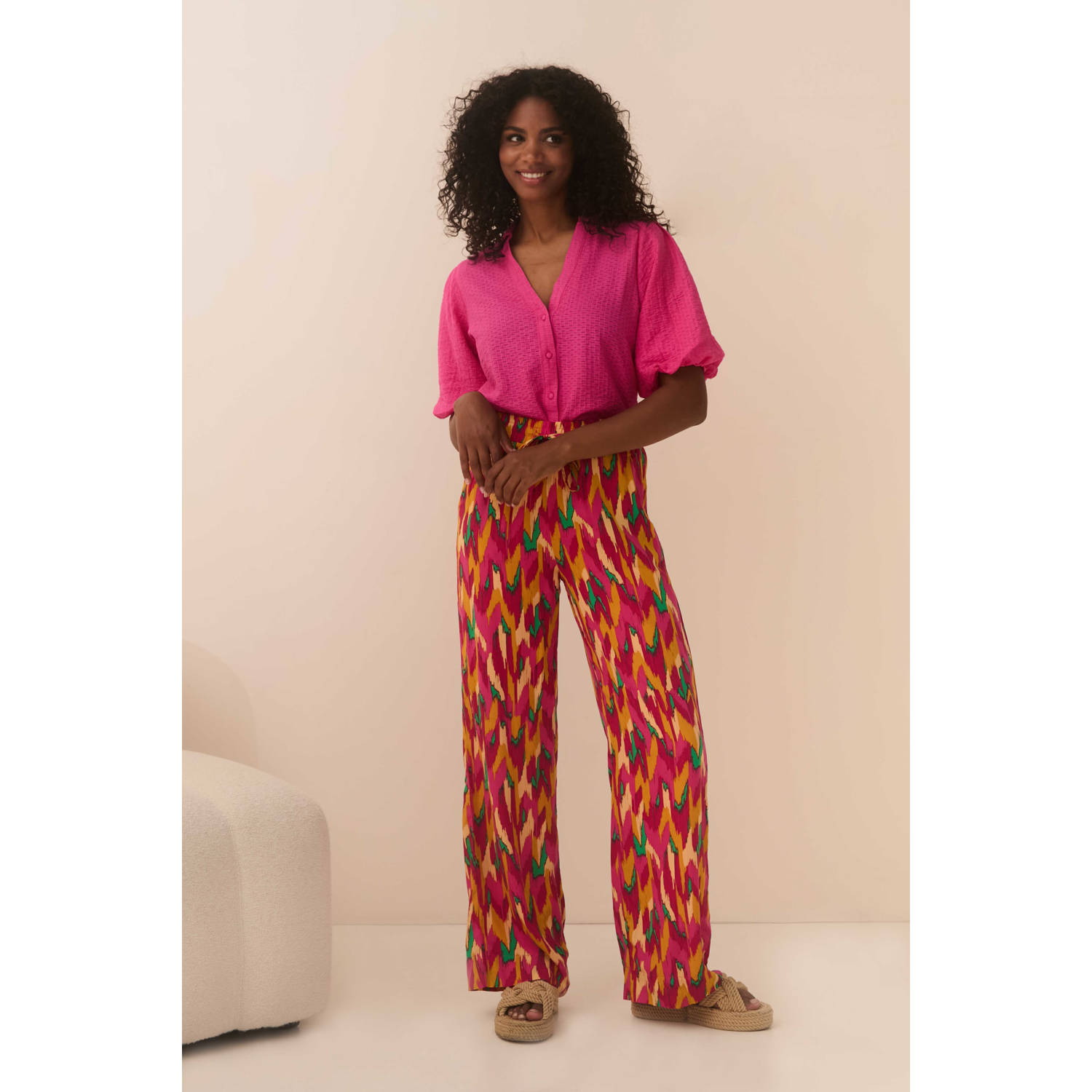 Lofty Manner blouse roze