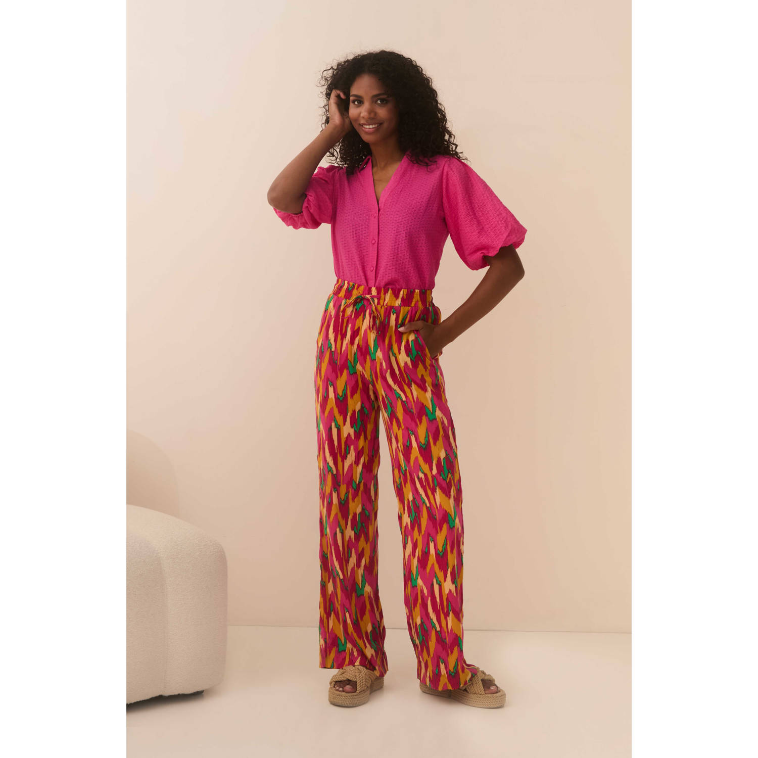 Lofty Manner blouse roze