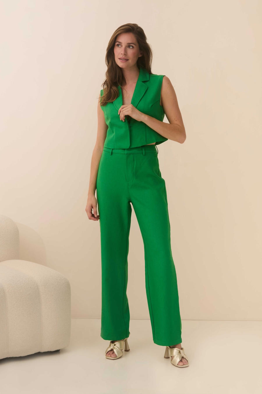 Carice Gilet - Leger Groen main image 1