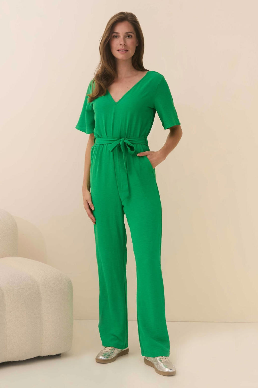Lofty Manner jumpsuit groen