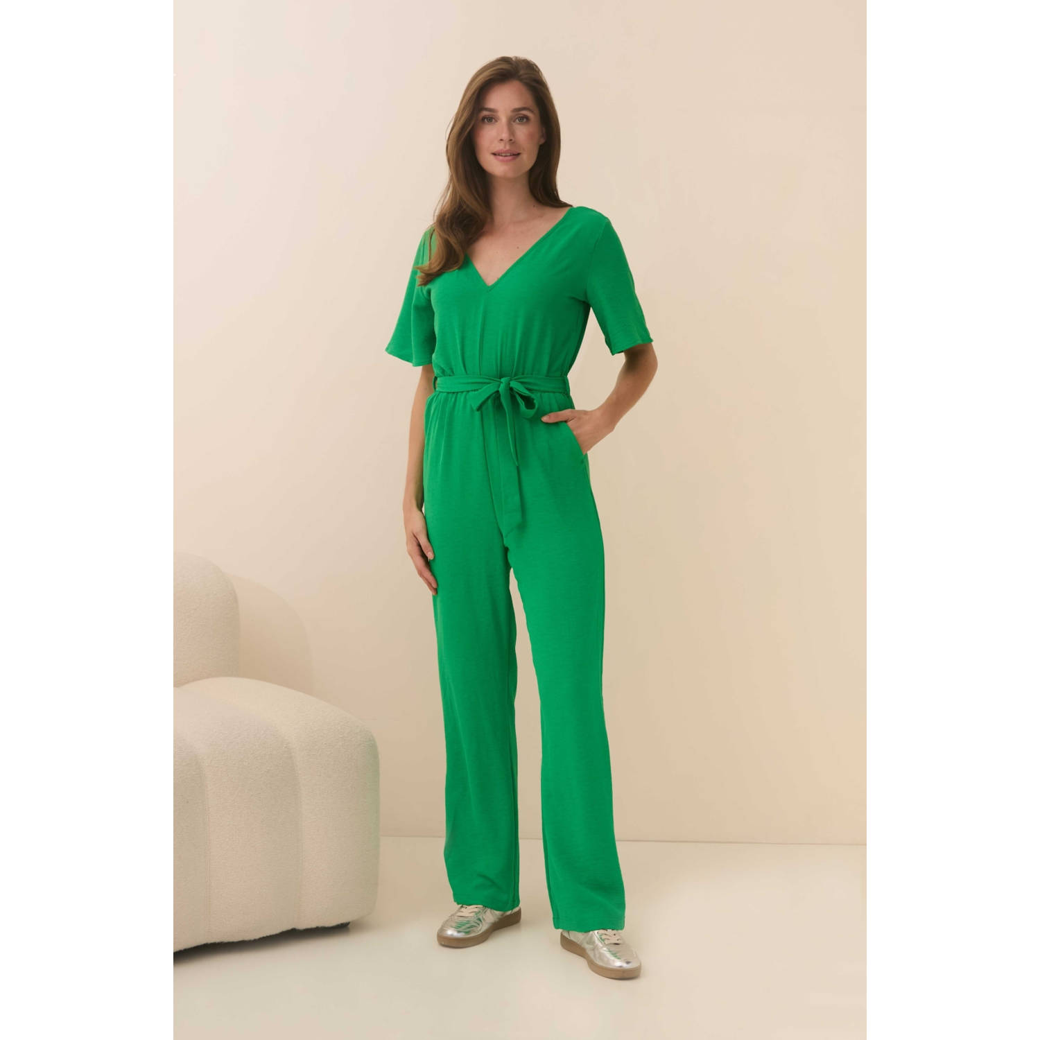 Lofty Manner jumpsuit groen