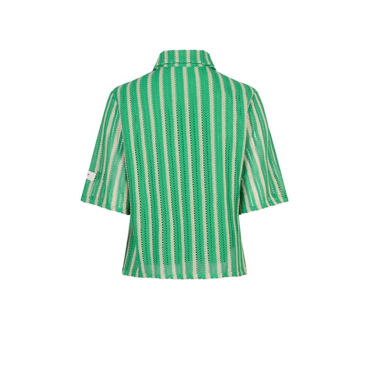 Lofty Manner blouse groen crochet