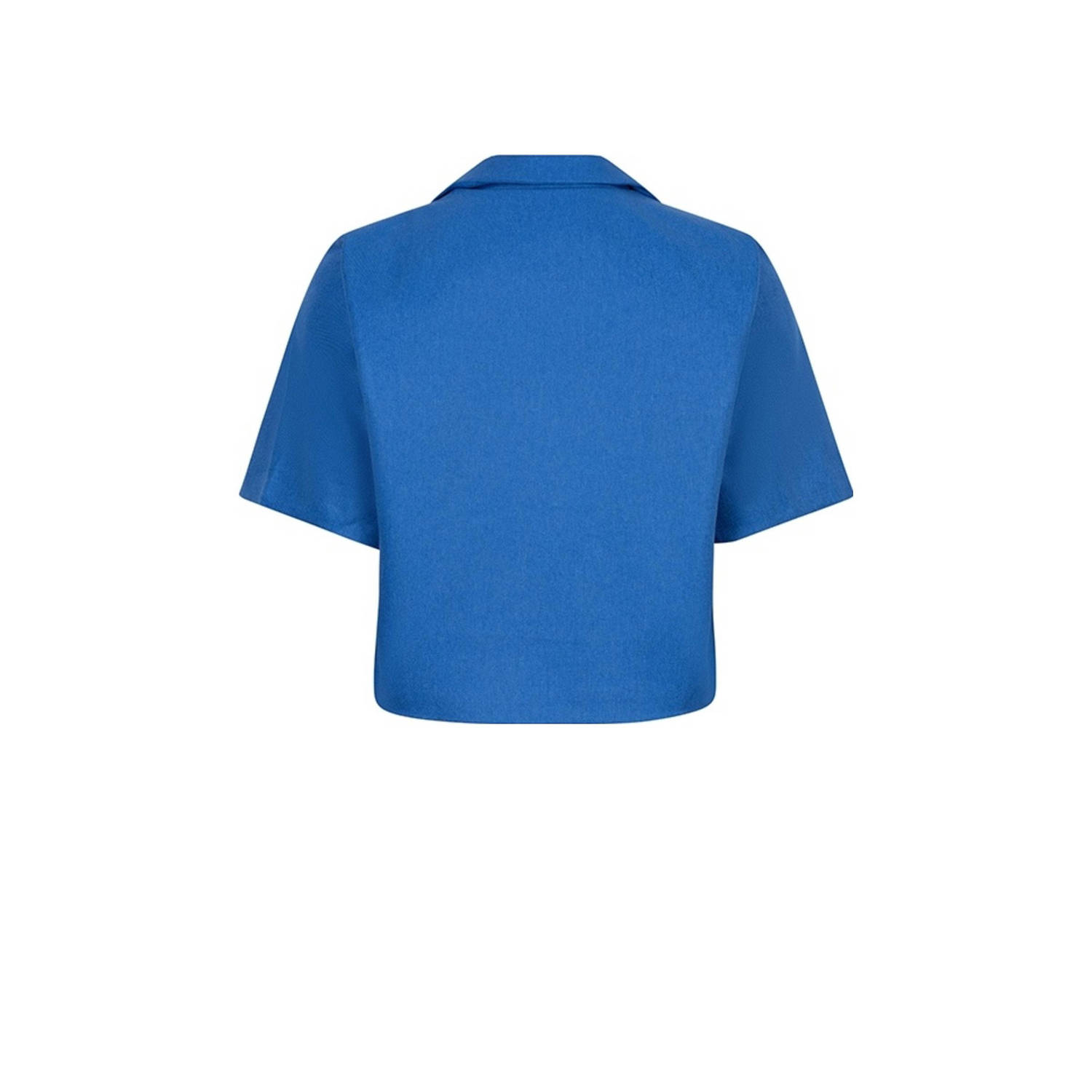Lofty Manner cropped blazer blauw