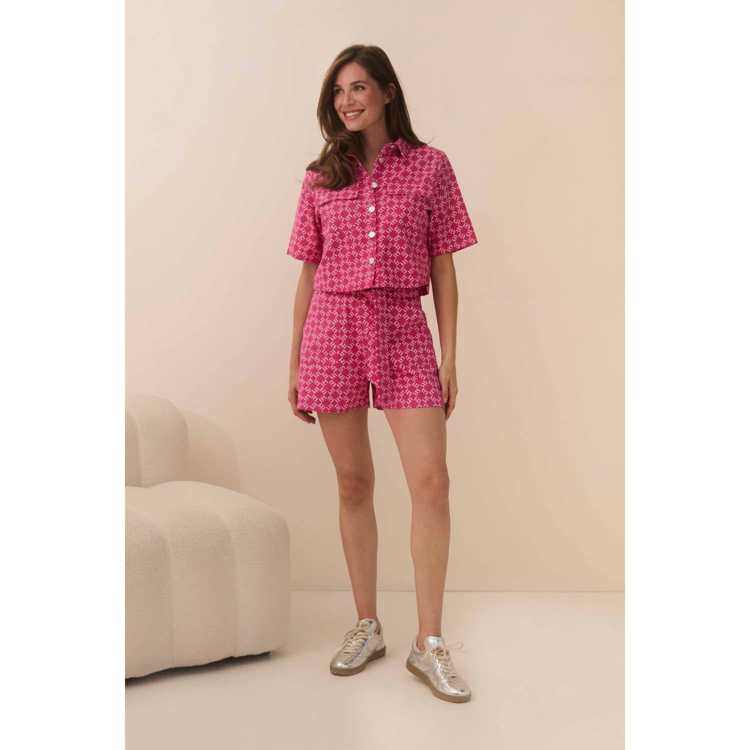 Lofty Manner blouse roze