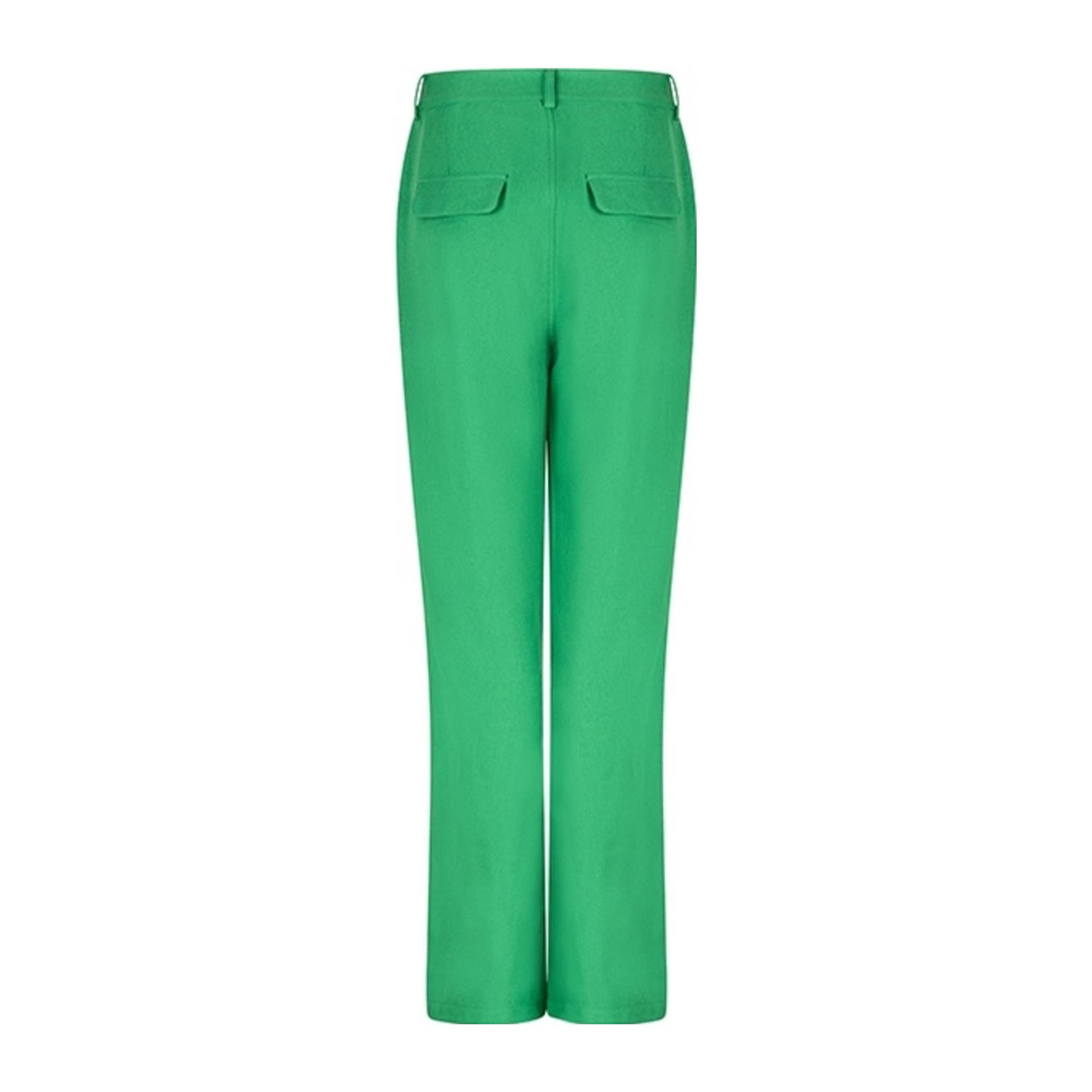 Lofty Manner straight high waist broek groen