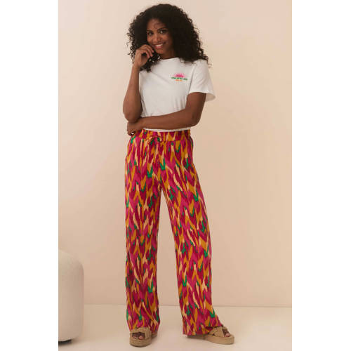 Lofty Manner straight high waist broek multi afbeelding