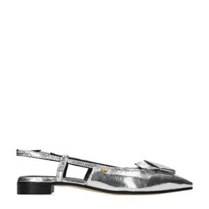 Elisse Sling  slingback loafers zilver