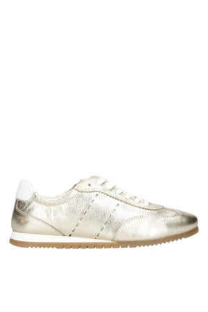 Ylva Loa leren sneakers goud