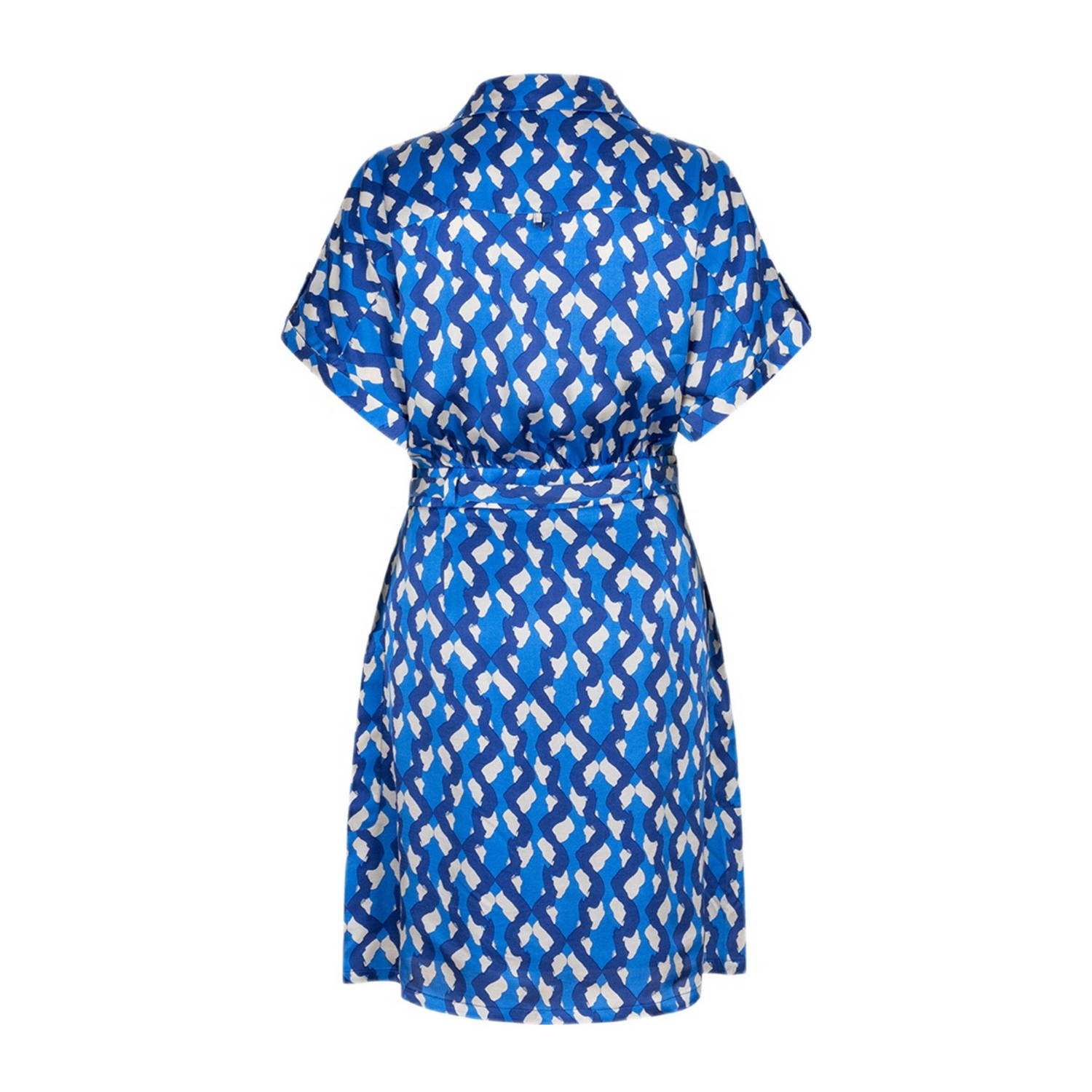 Esqualo korte jurk blauw