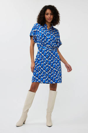 korte jurk blauw