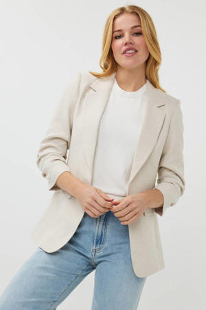 regular blazer blazer lichtgrijs