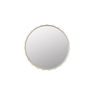 Bubbles Spiegel/ Wandspiegel Beige (50 x 50 x 6 cm)