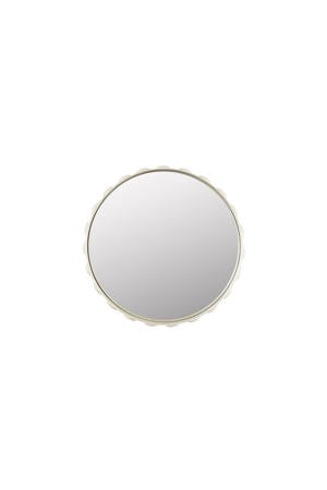 Bubbles Spiegel/ Wandspiegel Beige (50 x 50 x 6 cm)