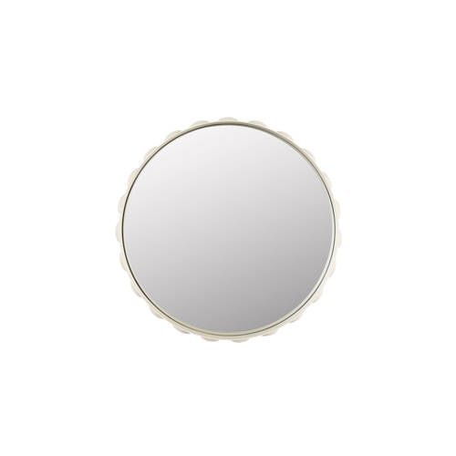 Zuiver Bubbles Spiegel/ Wandspiegel Beige (50 x 50 x 6 cm) afbeelding
