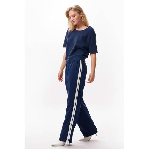 Catwalk Junkie straight high waist broek blauw afbeelding