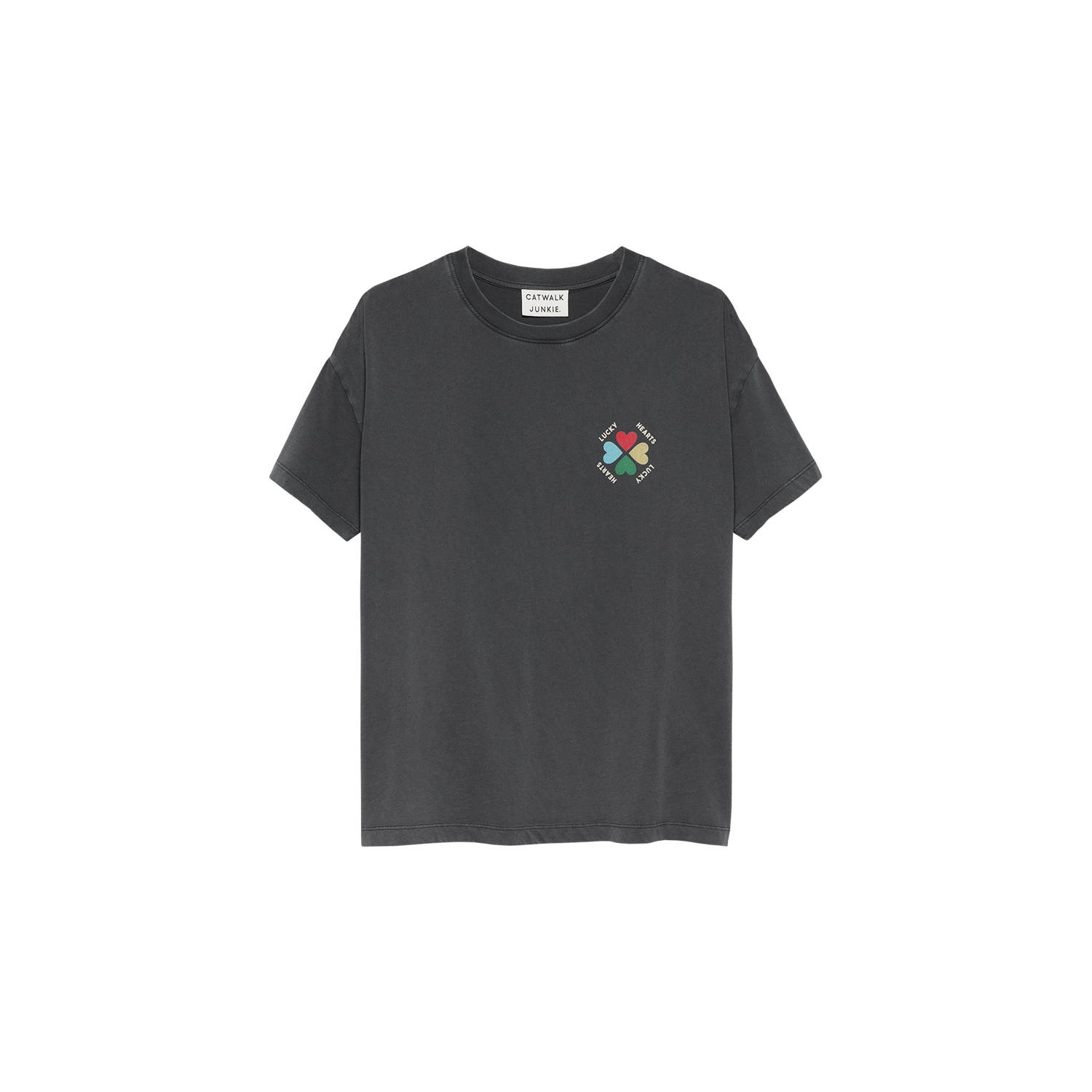 Catwalk Junkie T-shirt grijs multi
