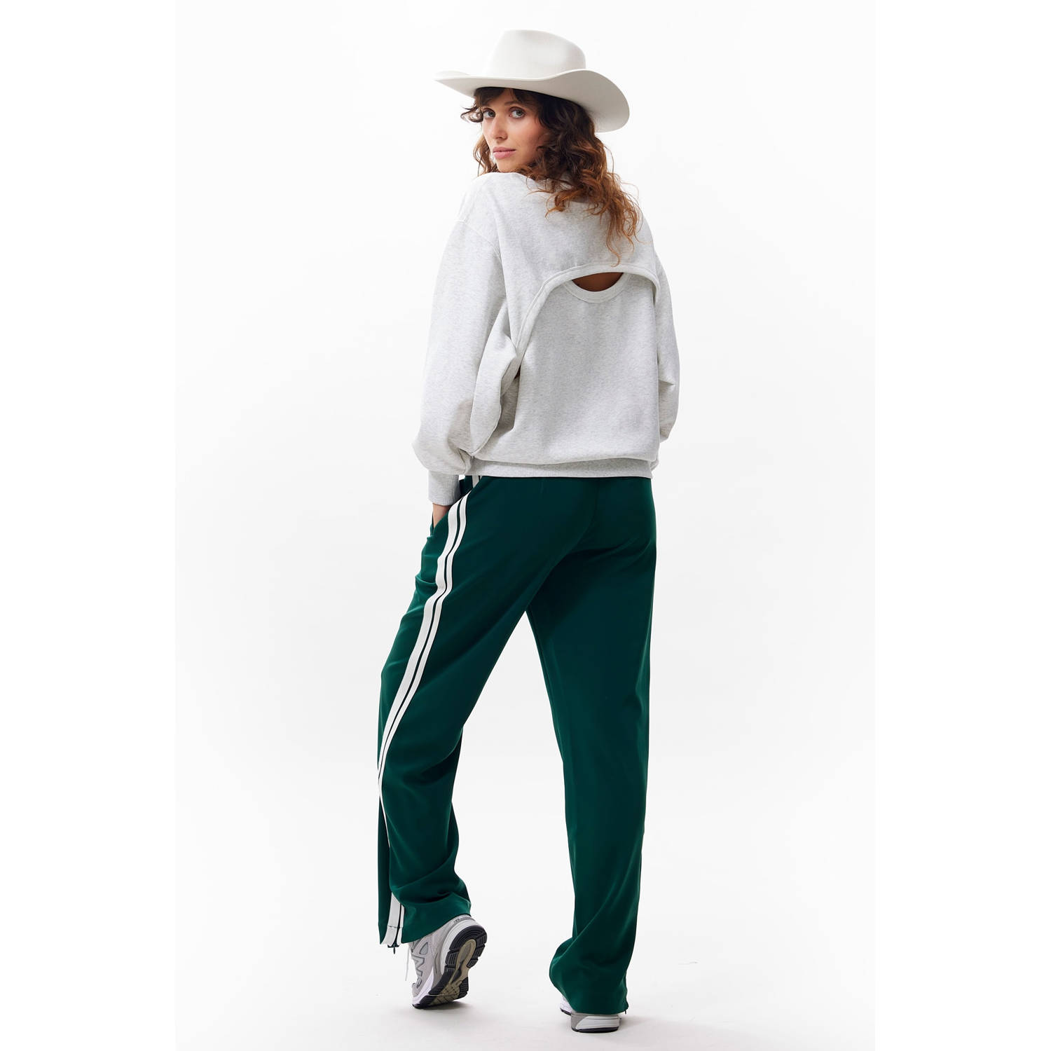 Catwalk Junkie sweater grijs melange
