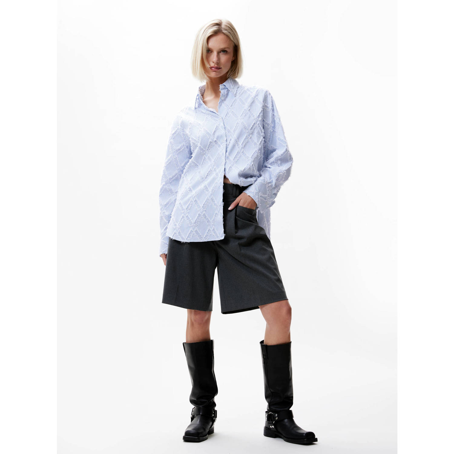 Catwalk Junkie blouse lichtblauw