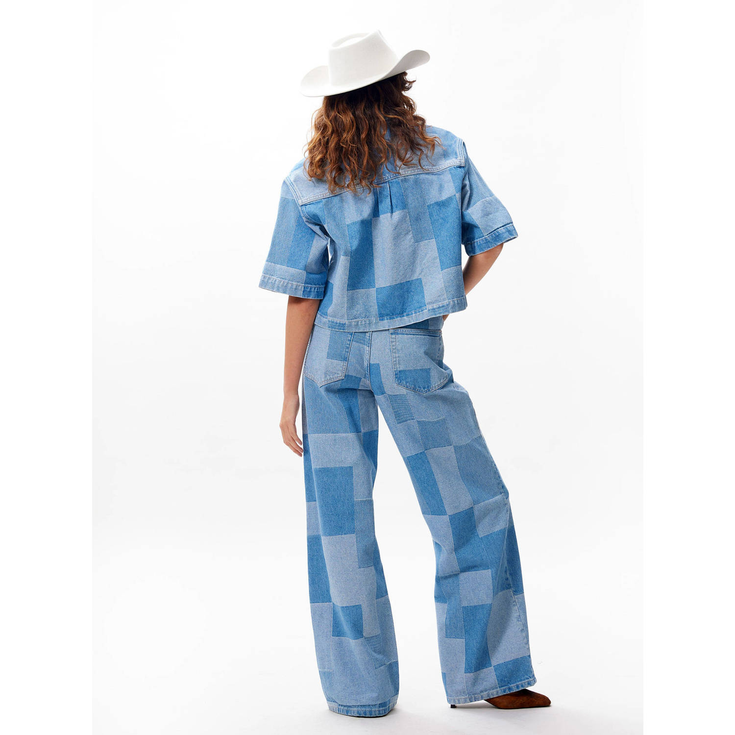 Catwalk Junkie blouse medium blue denim