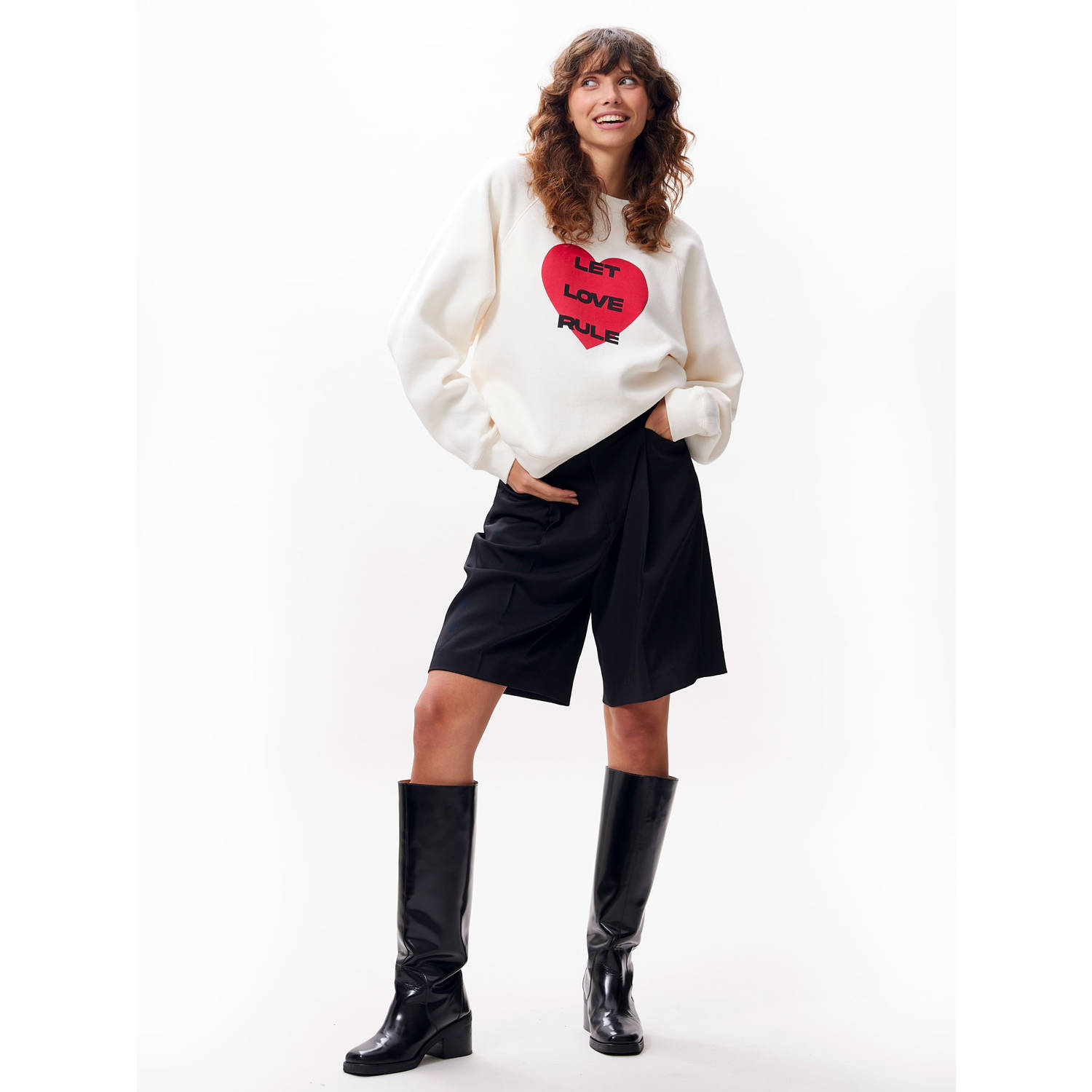 Catwalk Junkie sweater ecru