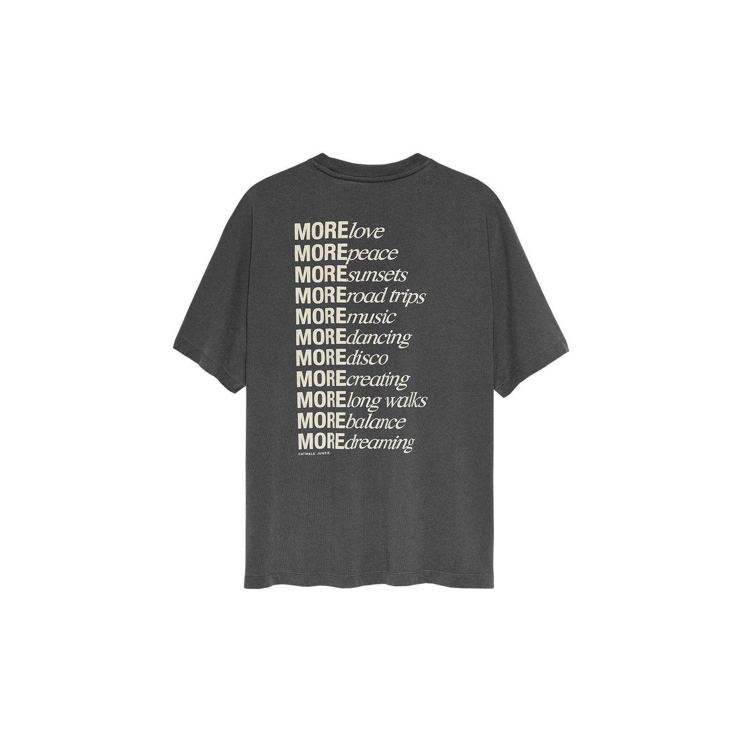 Catwalk Junkie T-shirt grijs