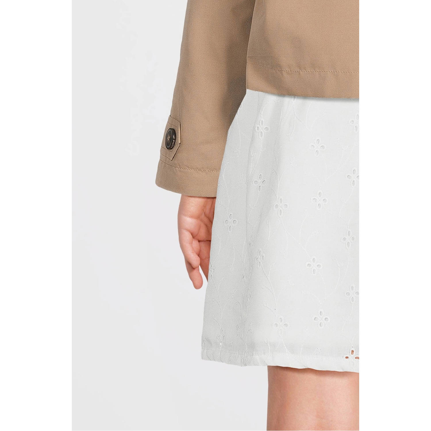 NAME IT KIDS trenchcoat bruin