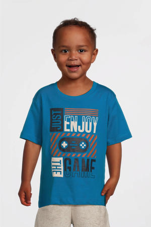 T-shirt blauw