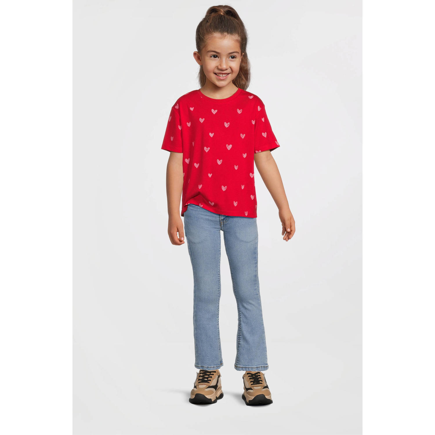 NAME IT KIDS bootcut jeans light blue denim