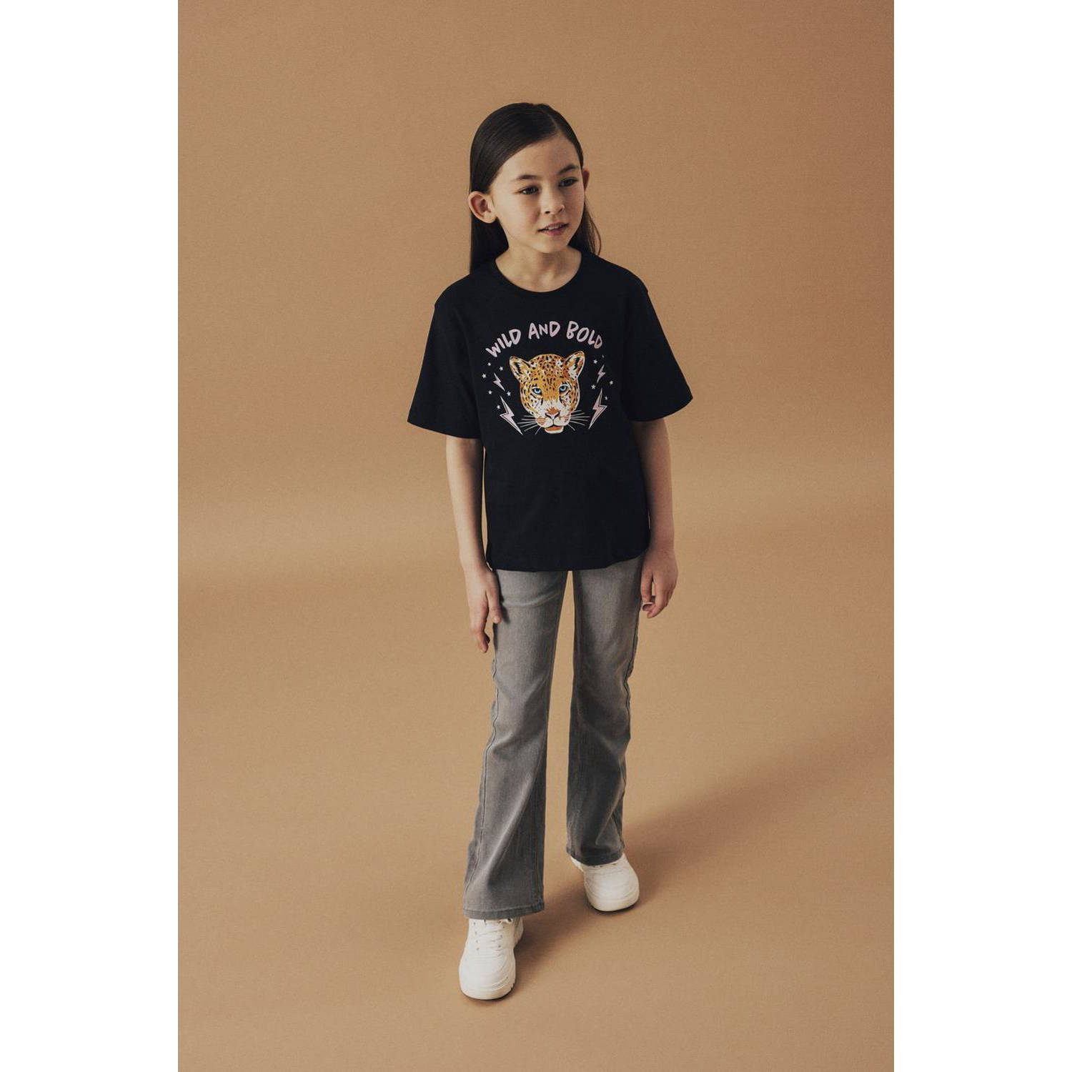 NAME IT KIDS bootcut jeans grey denim