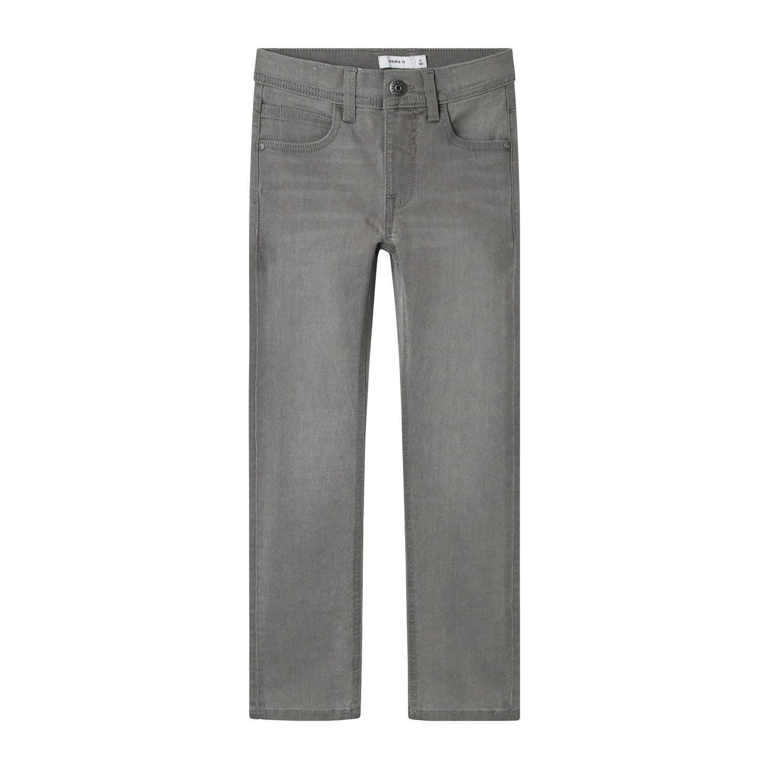 NAME IT KIDS slim fit jeans grey denim