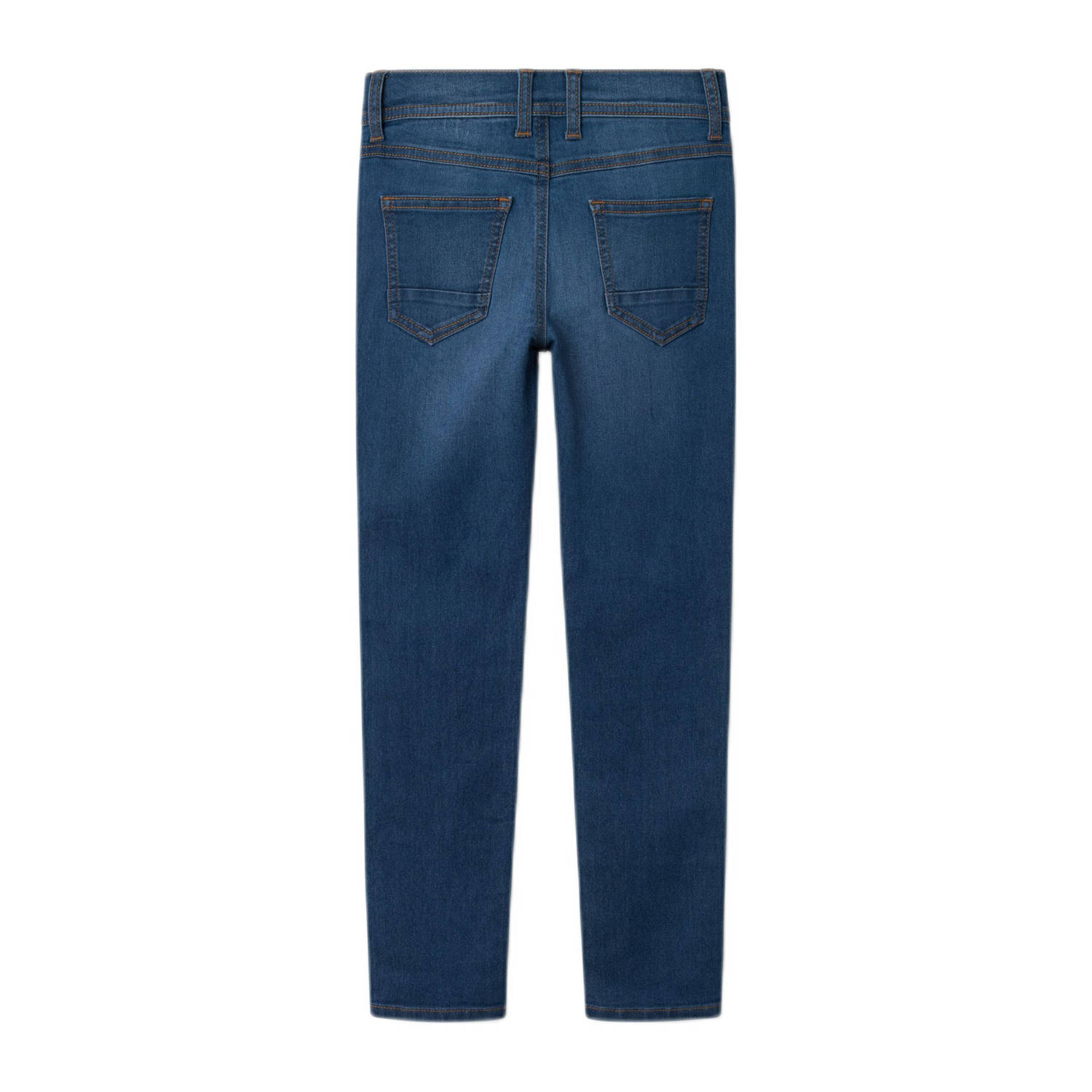NAME IT KIDS slim fit jeans dark blue denim
