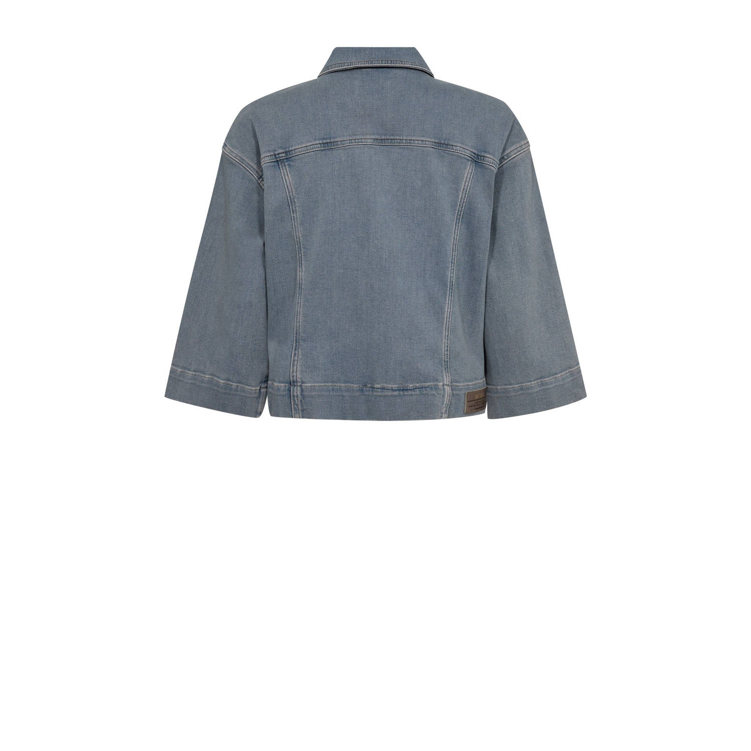 Mos Mosh spijkerjas medium blue denim