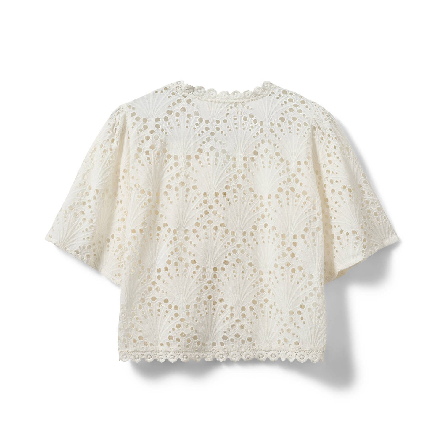 Sofie Schnoor top ecru broderie