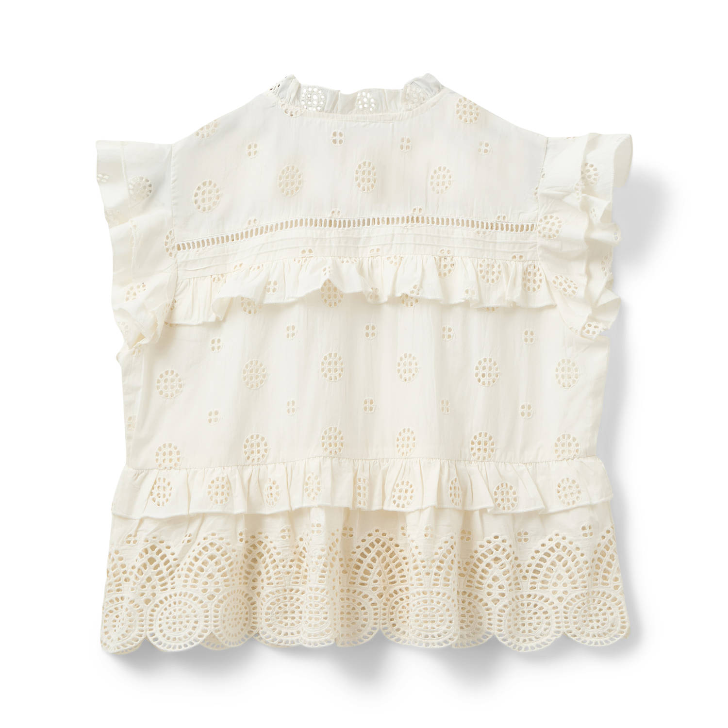 Sofie Schnoor blousetop ecru broderie