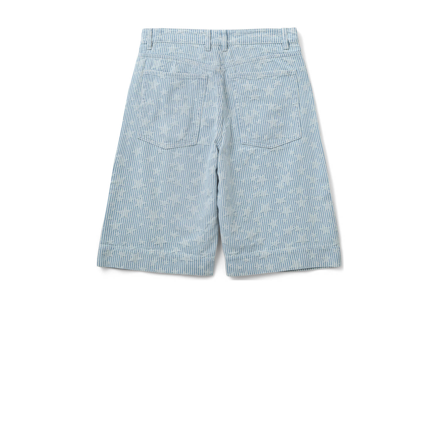 Sofie Schnoor straight regular waist denim short light blue denim