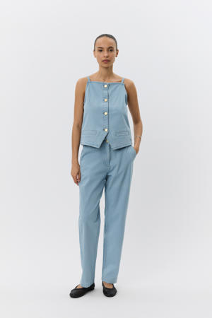 top light blue denim